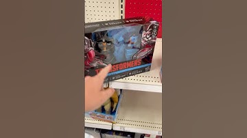 New transformers at target #transformers #actionfigures #mtmte #shorts
