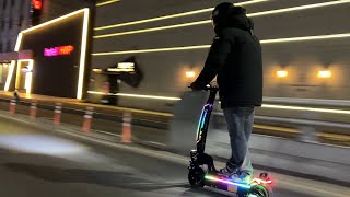 Electric Scooter WEPED 93 LED Tune 대리운전 전동킥보드 튜닝