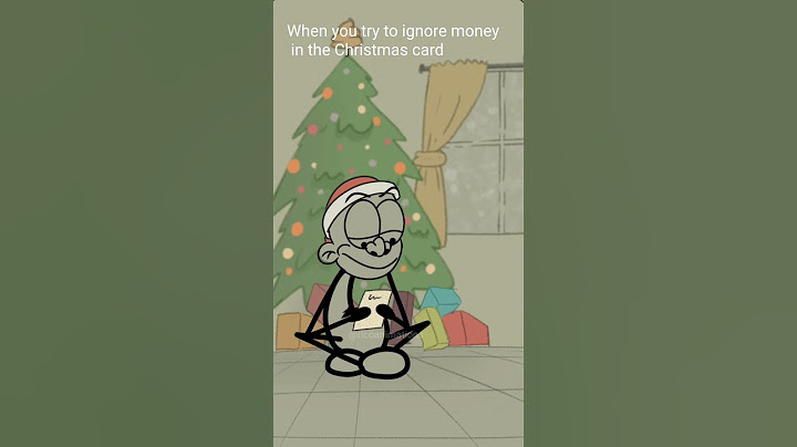When you are trying to ignore money in the Christmas card! (4k memes) #shorts