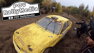 Jari-Pekka Ralli 2022 | EK1 Crash & Action | POV RallyMedia