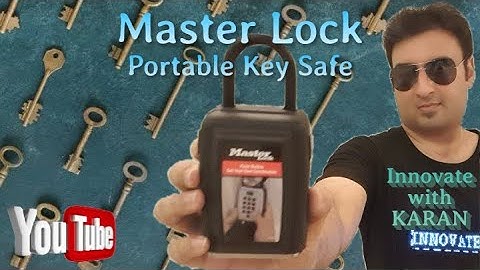 Master Lock - Portable Key Safe - Smart Gadget Reviews