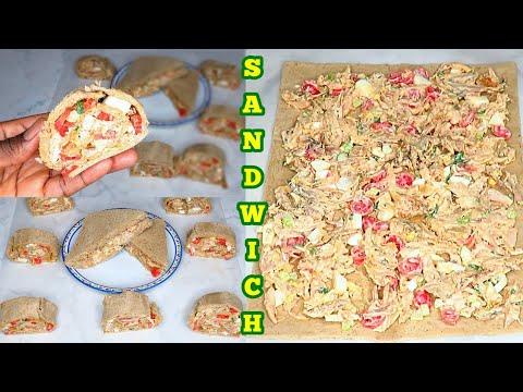 How to make chicken salad sandwich | small chops