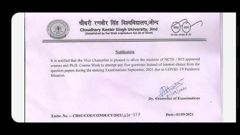 CRSU UNIVERSITY: GOOD NEWS FOR B.ED, BSC.BED, etc course NCTE/RCI approved courses