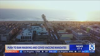 Huntington Beach bans mask and COVID vaccine mandates