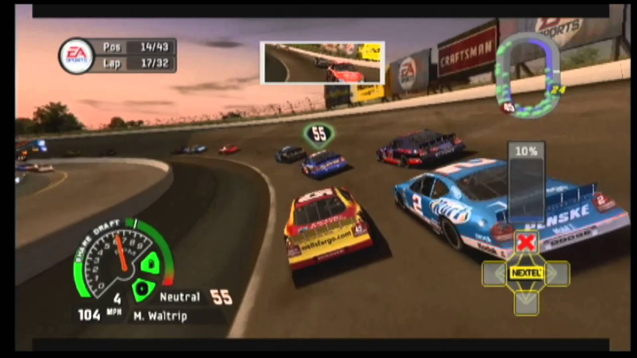 EA Sports Fantasy Tracks - NASCAR 07 - Red Ball Race Way ...