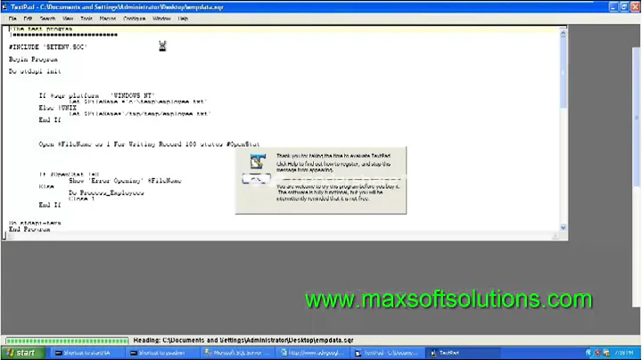 Peoplesoft Hrms Online Training session | SQR topic introduction