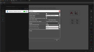 Change Range Setting on Wireless Motion Sensor (Capstone)