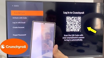 How to Login Crunchyroll in Tv with QR Code