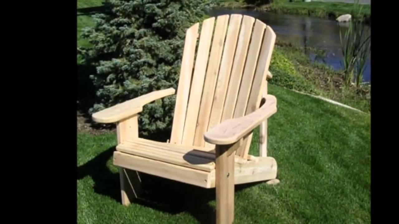 Adirondack chairs - YouTube