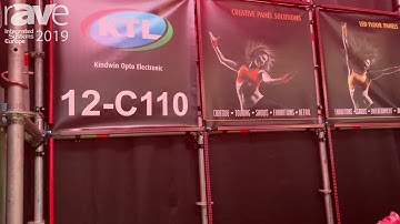 ISE 2019: Kindwin Opto Shows Electronic M Strip, Which Lights Rental/Staging Rigging
