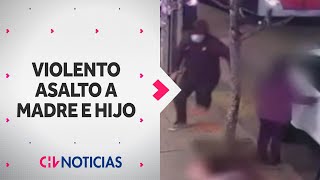 REVELAN NUEVOS DETALLES de encerrona a madre e hijo en Puente Alto cuando iban a comprar a almacén