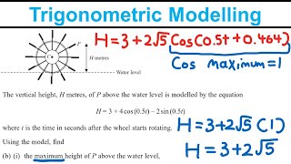 Trigonometric Modelling - Trigonometry and Modelling (Year 2) - Edexcel A Level Maths