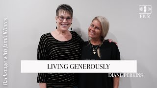 Living Generously, Diane Perkins