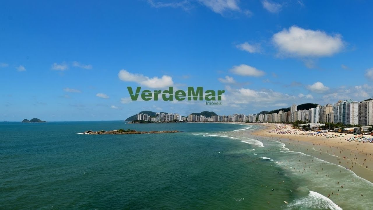 Praia das Pitangueiras em Guarujá | Verde Mar Imóveis - YouTube