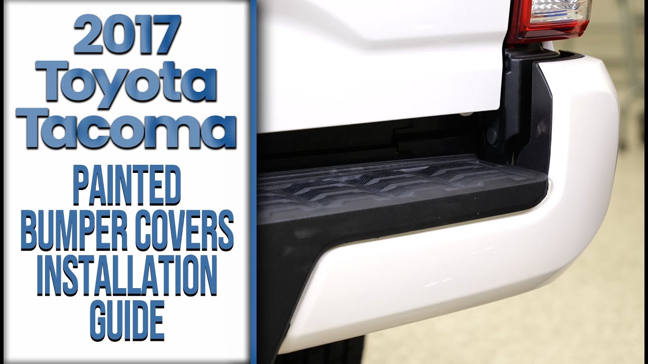 2017 Toyota Painted Bumper Covers/Endcaps Install The Build