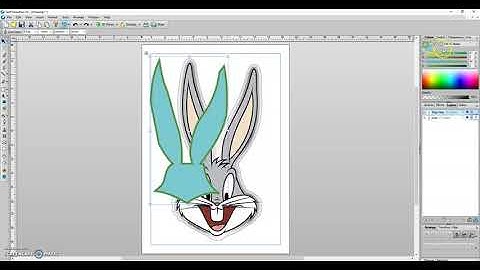 Using the colour selector/dropper in Serif DrawPlus