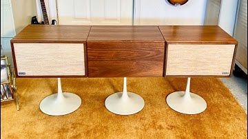 Restoring a KLH Model Twenty Plus including the Garrard AT5/Model 3000 Record Player