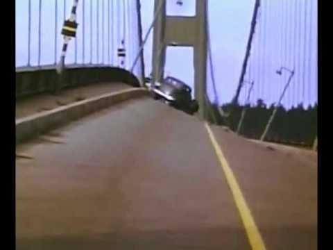 Мост в сша разрушение. Такомский мост 1940. Мост Такома-Нэрроуз. Tacoma narrows Bridge 1940. Такомский мост резонанс.