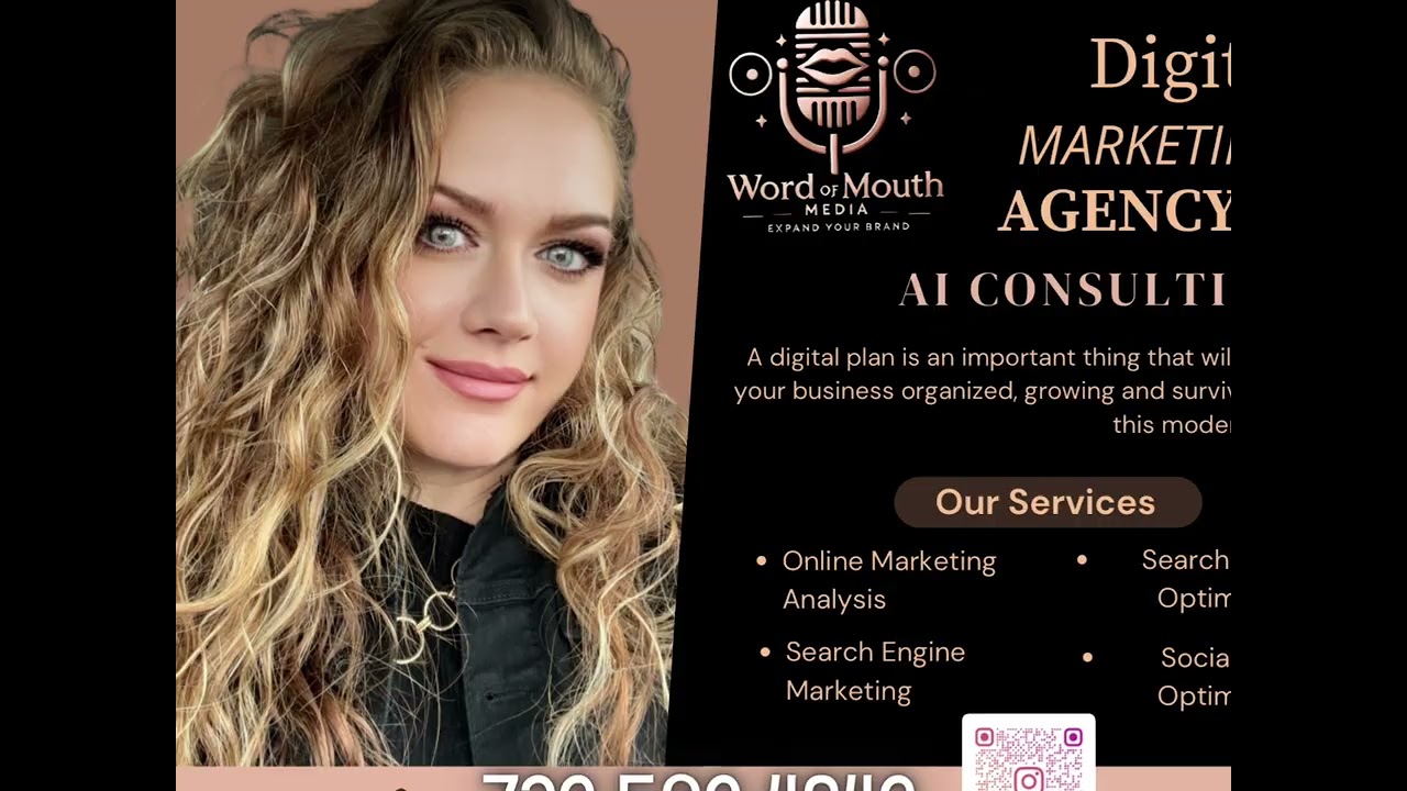 expand through WORD OF MOUTH media and AI consulting