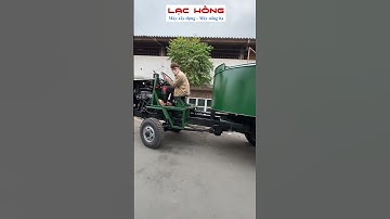 Máy trộn tự hành Lạc Hồng động cơ ô tô full opstion new 2023 #lachong #shorts