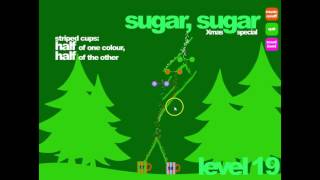LETS PLAY - FLASH GAME - SUGAR, SUGAR CHRISTMAS - LEVEL 19
