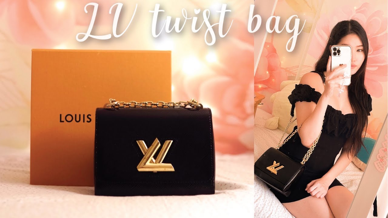Louis Vuitton LV Twist PM Bag  Mod Shots, Wear & Tear, What Fits 