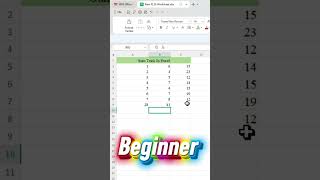 Normal SUM vs Expert SUM in Excel | AutoSum Shortcut Trick | Digital Office Skill
