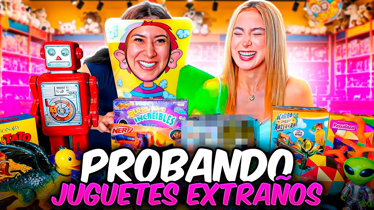 COMPRAMOS LOS JUGUETES MAS EXTRAÑOS😱 | Hermanas JM