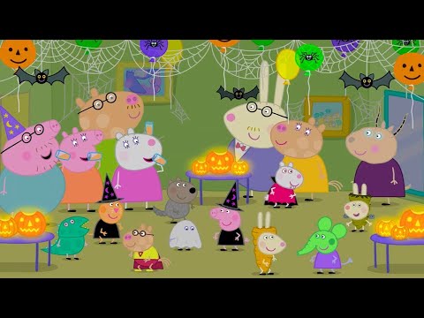 HAPPY HALLOWEEN! 🎃 Peppa Pig At Halloween 👻 Halloween Cartoons for Kids