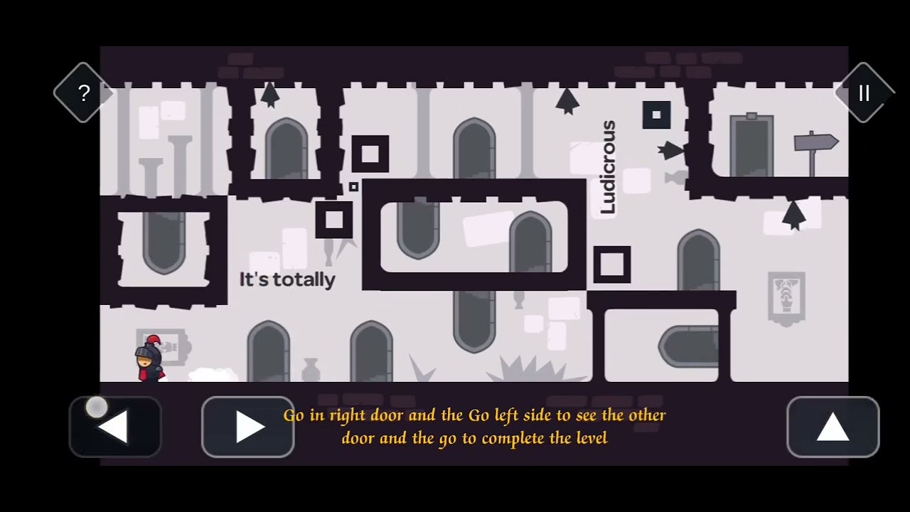 Tricky Castle (it's totally Ludicrous) (Help the king to get right door) Level 47 🤨