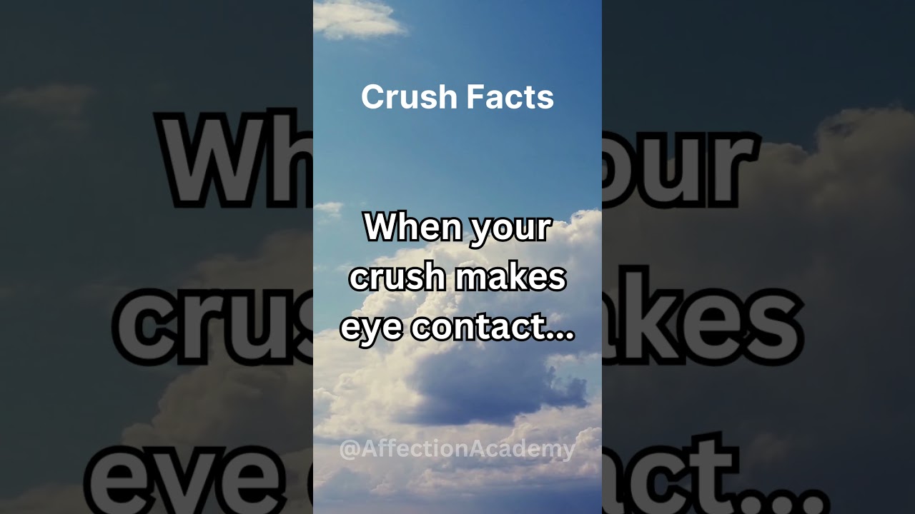 When your crush makes eye contact... 🌹😏👀😍