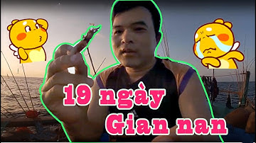 Full 19 ngày gian nan trên biển câu mực đêm |Câu Mực Biển Tây