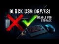 Block USB Storage Devices on PC/Laptop (Keep Mouse & Keyboard Working!)