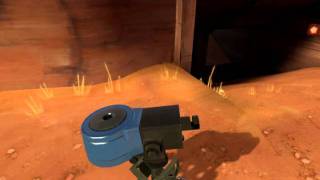 Building a sentry, upgrading it, then getting shot
