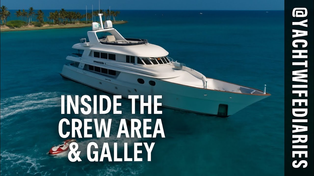 Behind the Scenes: Crew Quarters & Kitchen Tour. BLUE ANGY