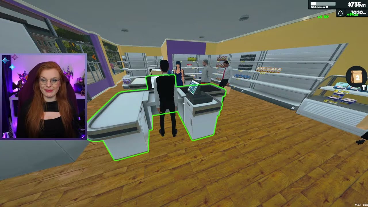 Vierde keer Supermarket Simulator! Ik ben benieuwd!