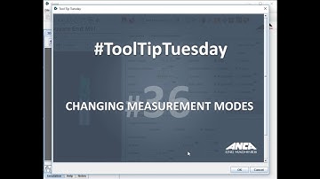 Tool Tip Tuesday 36 - Changing Measurement Modes