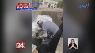 24 Oras: Ilang OFW sa Riyadh, KSA na nawalan ng trabaho, sa basurahan na lang naghahanap ng makakain