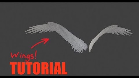 How to make a simple wing rig in Blender