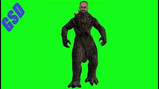 Franklin Godzilla Evolved Indian Bike Driving 3D Green Screens