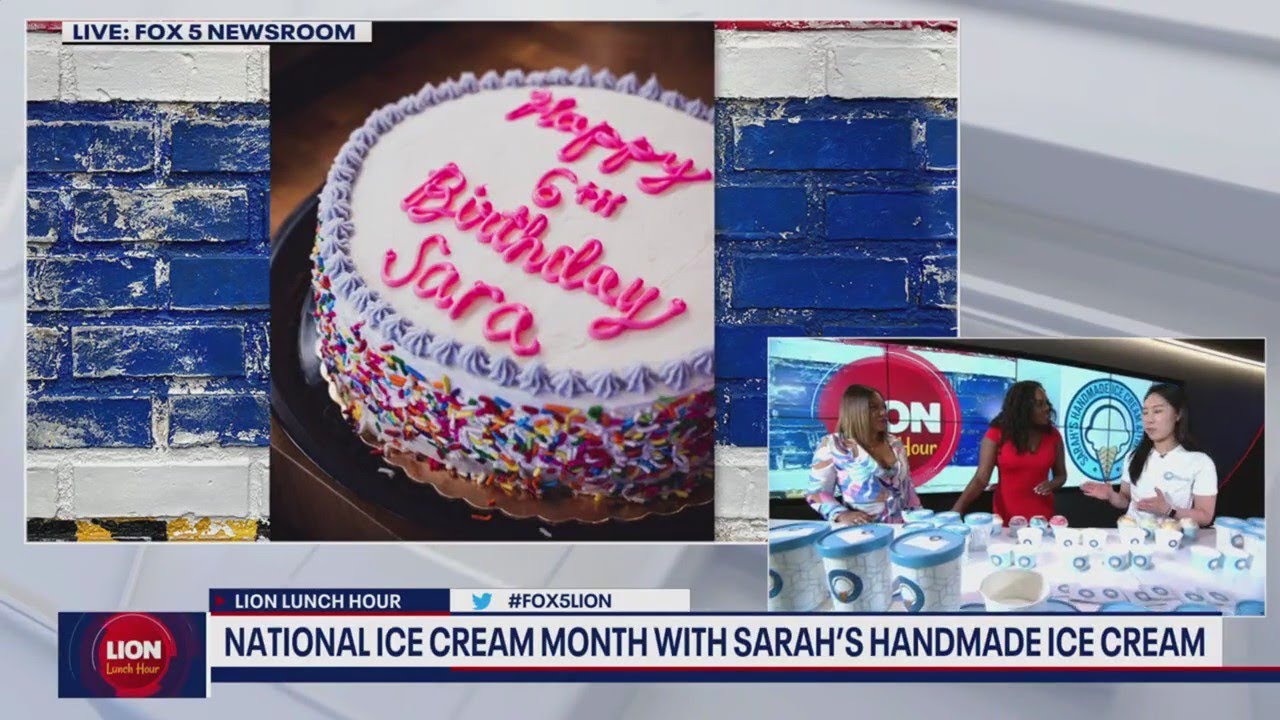 National Ice Cream Month with Sarah's Handmade Ice Cream