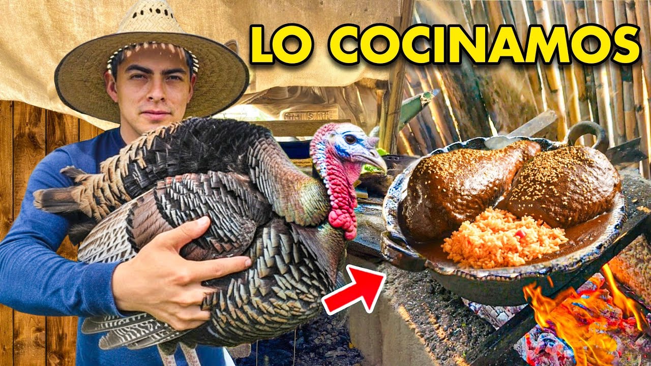 Te Enseño la Receta ORIGINAL del mole de GUAJOLOTE ¿Cómo se Hace?