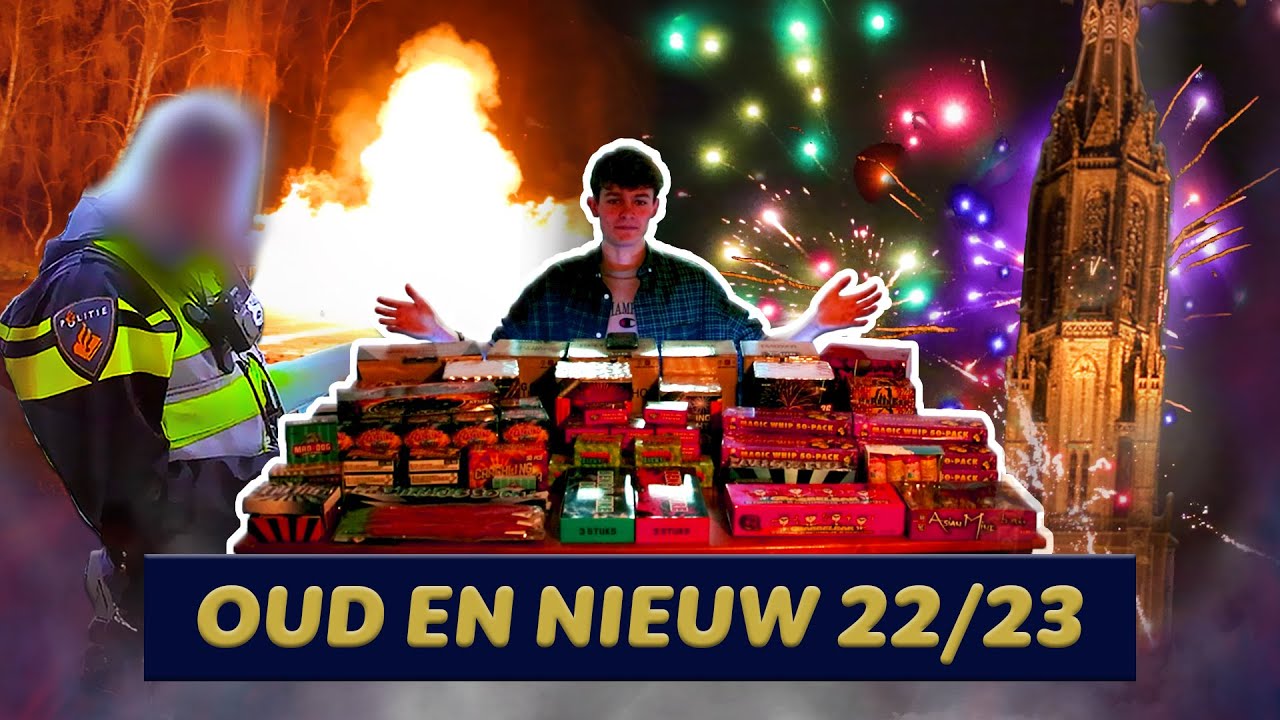 VUURWERK COMPILATIE OUD EN NIEUW 2022/2023!