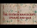 Voynich Manuscript: Update and Q&A