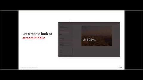SFBigAnalytics_20200804:Streamlit Components: Displaying complex JS and HTML components in Streamlit