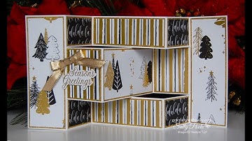 Tri-Shutter Fun Fold Card with Stampin