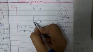 Chapter 13 Exercise 13.2 (Q7) Surface areas and volumes Class 10 Maths NCERT