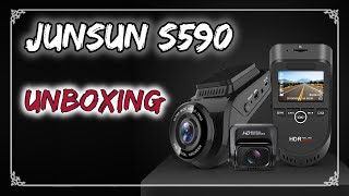 Junsun S590, 4K Car Dash Cam - Unboxing