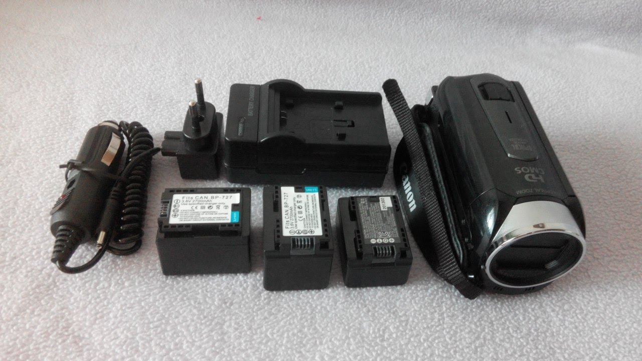 Аккумулятор canon BP 727 + зарядное устройство из Китая для видеокамеры Legria.