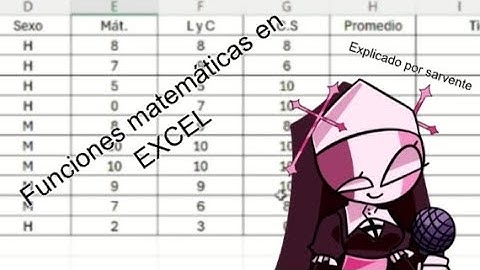 Tutorial de como usar las funciones matemáticas en excel
